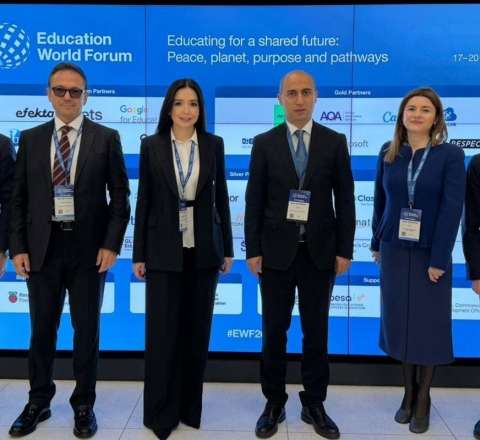 Elm və təhsil naziri Dünya Təhsil Forumunda iştirak edir 