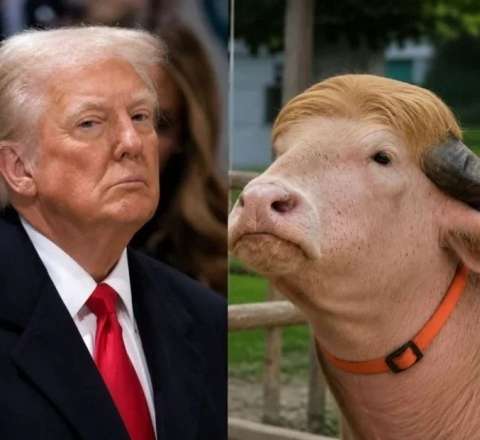 Donald Trampa bənzəyən buğa gündəm oldu: Qurbanda kəsəcəklər 
