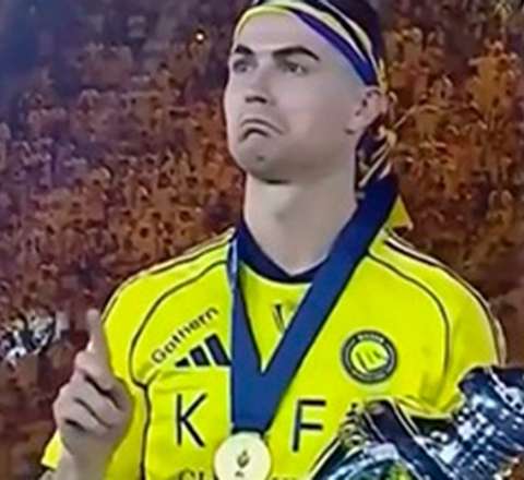 Ronaldonun maraqlı çempionluq sevinci - VİDEO