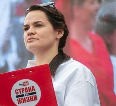 Tixanovskaya Kiyevə səfər edəcək 