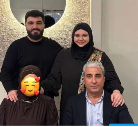 Əməkdar artist ailəsi ilə - FOTO