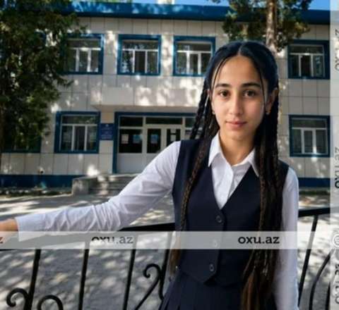 Ömrü də, məktəbi də yarımçıq qalan Elmiranın - - FOTOsu