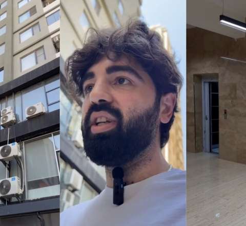 Bakıda 25 mərtəbəli binada lift “özəlləşdirildi”:  2-3 nəfər evinə çıxa bilir - VİDEO