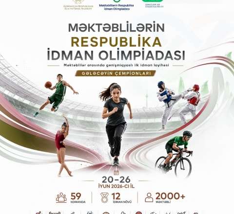 Məktəblilərin Respublika İdman Olimpiadasına start verilir! 