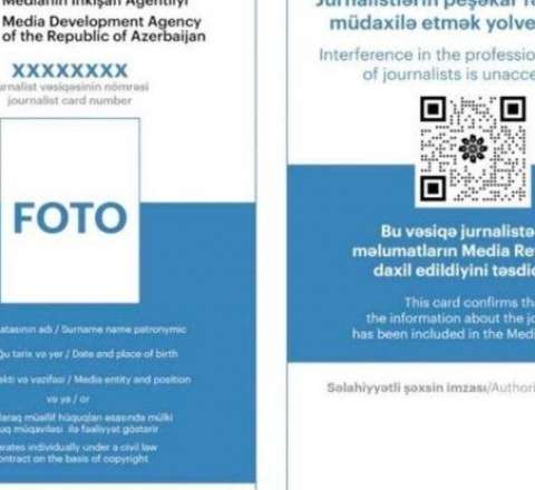 Jurnalist vəsiqəsinə görə ödəniş ləğv edilir 
