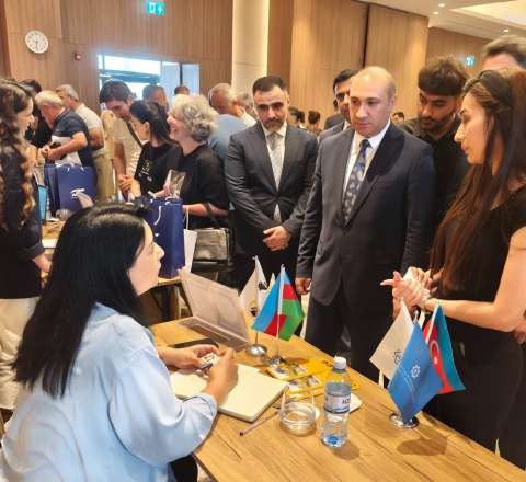 Ağdamdakı əmək yarmarkasında 160-dan çox vakansiya təqdim edildi - FOTO