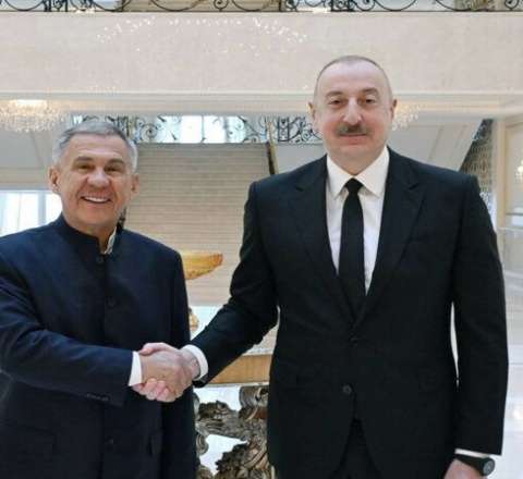 Tatarıstan Respublikasının Rəisi Prezident İlham Əliyevi təbrik etdi 