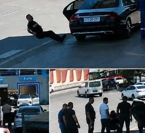 Polis əməkdaşı Bakıda vətəndaşın həyatını BELƏ XİLAS ETDİ -  VİDEO