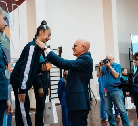 Məktəblilərin Respublika İdman Olimpiadasında yarışların üçüncü günü başa çatdı - FOTOLAR
