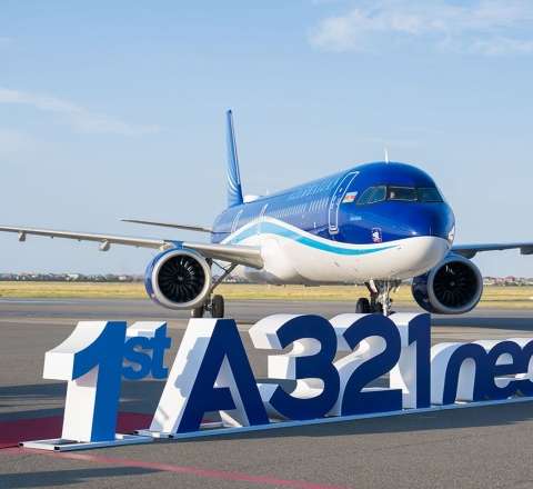 AZAL təyyarə parkına ilk yeni nəsil “Airbus A321neo”nu əlavə etdi  - VİDEO + FOTO
