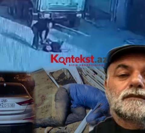Bakıda kriminal avtoritetin güllələnmə anı - Quda olan iki dostun faciəli sonu  - VİDEO