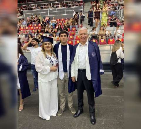 Xalq artistinin oğlu məzun oldu - FOTO 