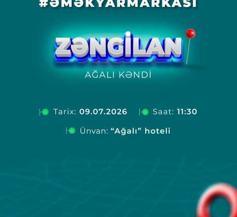 Zəngilanda növbəti əmək yarmarkası olacaq, 80-dən çox vakansiya təqdim ediləcək 