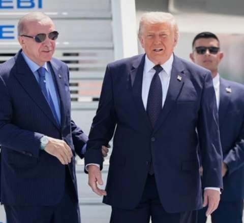 Tramp Ankaraya gəlib: Ərdoğan şəxsən qarşıladı  - YENİLƏNDİ
