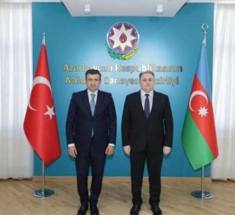 Səlcuq Bayraktar Bakıda Müdafiə Sənayesi naziri ilə GÖRÜŞDÜ - FOTO 