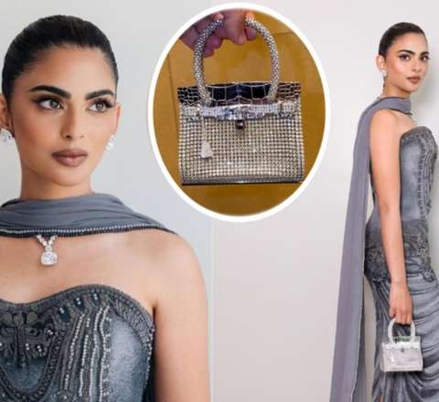 İş adamının qızının 2 milyon dollarlıq çantası gündəm oldu - FOTO
