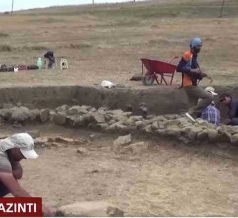 Yardımlıda 2 min illik tarixə malik qədim tikilinin qalıqları tapıldı - VİDEO
