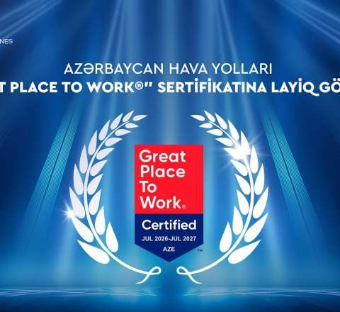 AZAL ilk dəfə beynəlxalq nüfuzlu “Great Place to Work” sertifikatı ilə təltif olunub 