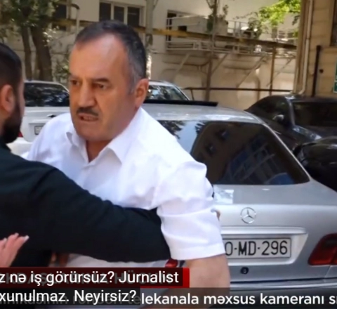 "Dedi ki, ağzını-burnunu vurub sındıraram!" - Klinika rəhbəri "Baku TV" əməkdaşlarına hücum etdi 