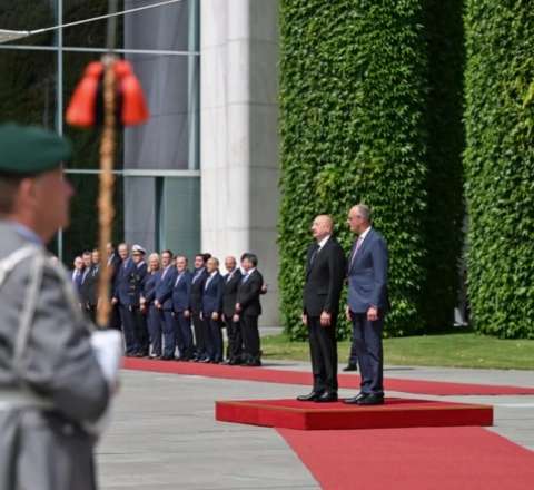 Prezident Almaniya səfəri ilə bağlı videoçarx paylaşdı 