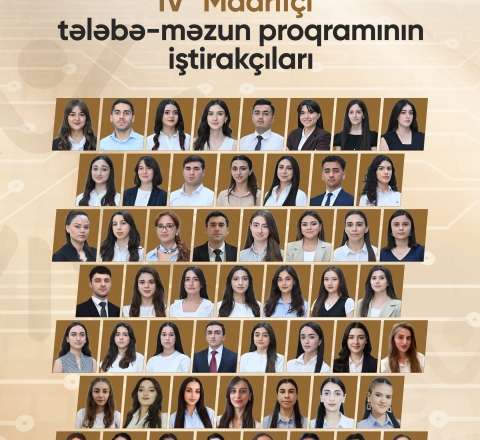 IV “Maarifçi” tələbə-məzun proqramının iştirakçıları ilə görüş keçirilib - FOTO
