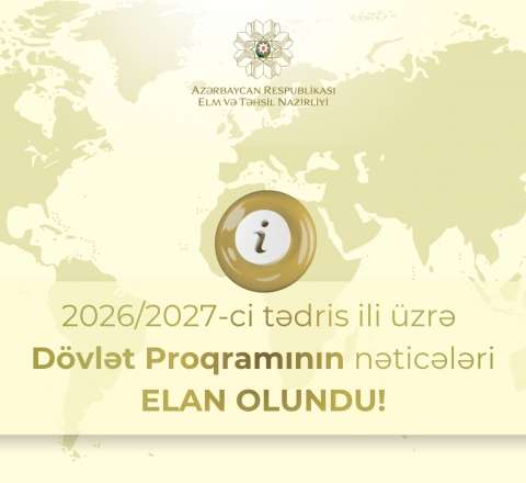 Dövlət Proqramı üzrə təqaüdçülərin siyahısı müəyyən olunub - FOTO