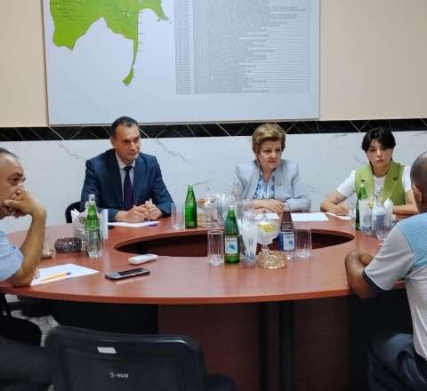 Millət vəkili Tənzilə Rüstəmxanlı Neftçalada növbəti vətəndaş qəbulu keçirdi - FOTO