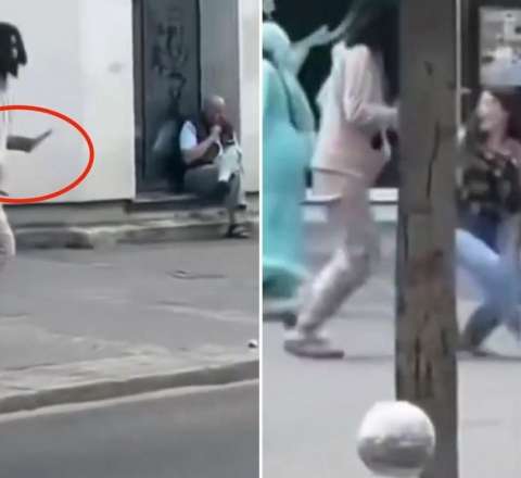 “Allah əmr etdi” deyib üç qadını bıçaqladı  - VİDEO