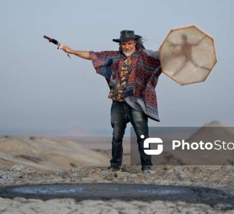 Qobustanda qamlama ayini keçirildi - FOTO
