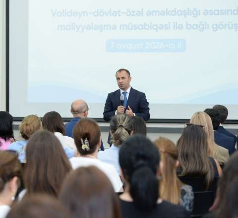 Özəl bağçalarla maliyyələşmə müsabiqəsi müzakirə olundu - FOTO