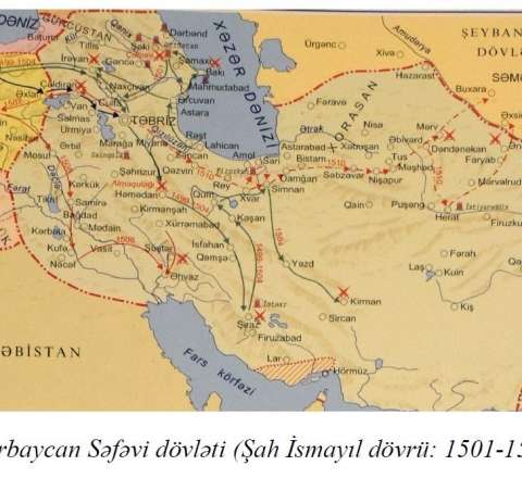 Tarixçilər Səfəvi İmperiyasının xəritəsini yaydılar 