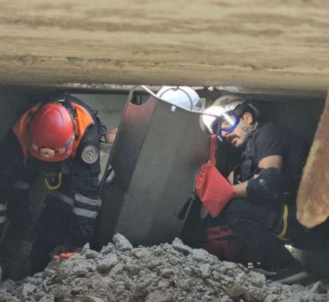 Bakıda mağaza uçdu, qadın dağıntılar altında qaldı - VİDEO