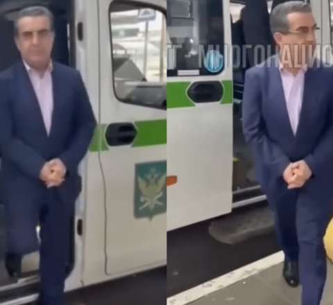 Bəxtiyar Həsənovun deportasiya görüntüləri yayıldı - VİDEO