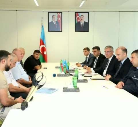 “Azəriqaz”ın baş direktoru Qaxda vətəndaş qəbulu keçirdi  - FOTO