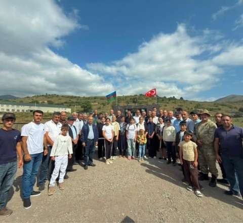 Ağbulaq kəndində şəhidlərin “Xatirə bulağı” açıldı 