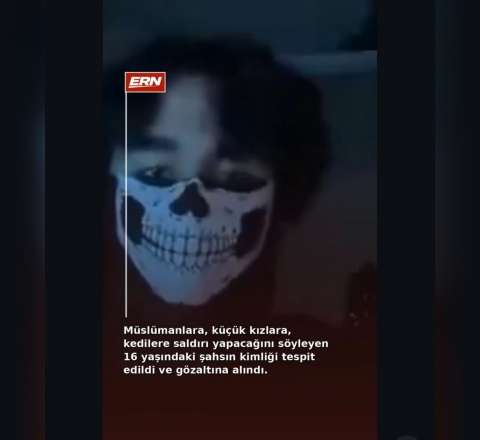 Uşaqlara və pişiklərə hücum etdiyini deyən maskalı pedofil saxlanıldı 