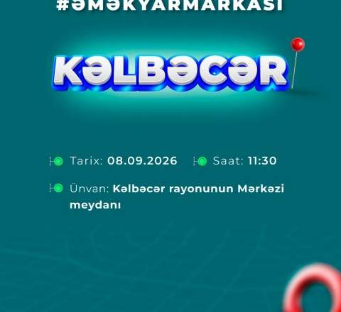 Kəlbəcərdə ilk dəfə əmək yarmarkası olacaq, 90-dan çox vakansiya təqdim ediləcək 