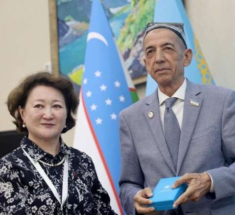 “Türk mədəniyyəti və irsi səfiri" fəxri adı təqdim edildi 