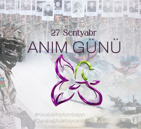 Azərbaycanda  Anım Günüdür