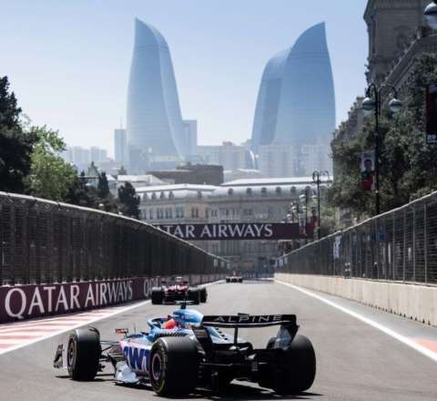 Formula 1-ə görə bağlanan küçələrdə hərəkət bərpa olundu 