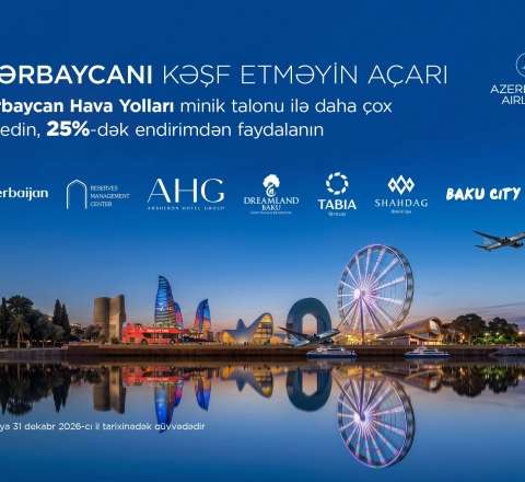 AZAL sərnişinlərə xüsusi təkliflər təqdim edir 