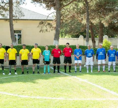 Ahıllarla müharibə ilə əlaqədar əlilliyi olan şəxslər arasında futbol yarışı keçirildi 