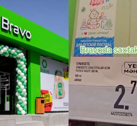 "Bravo”da məhsulun qiyməti kassaya gedənə qədər artır -  ŞİKAYƏT/VİDEO