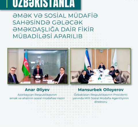 Özbəkistanla bu sahədə gələcək əməkdaşlığa dair fikir mübadiləsi aparıldı 