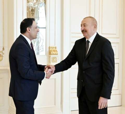 Prezident Lord Anas Sarvarı qəbul etdi - FOTO