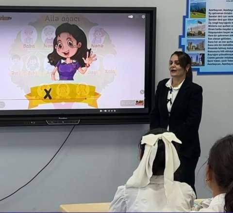 Azərbaycandan ilk müəllim Qırğızıstanda Azərbaycan dilini tədris edir 