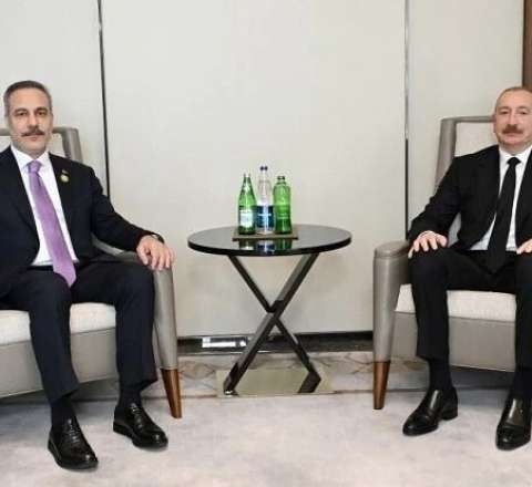 Prezident Hakan Fidanı qəbul etdi 