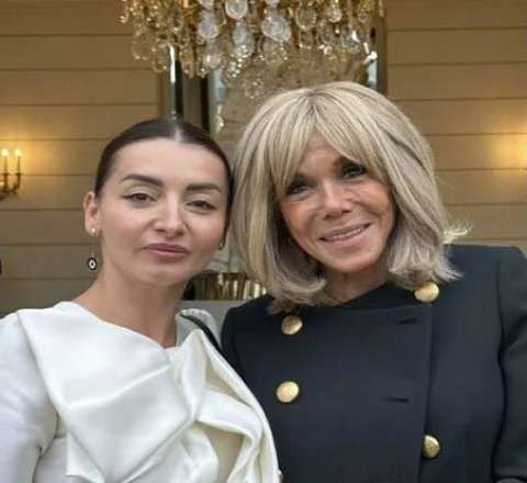 Leyla Abdullayeva Bricit Makronla görüşdü 