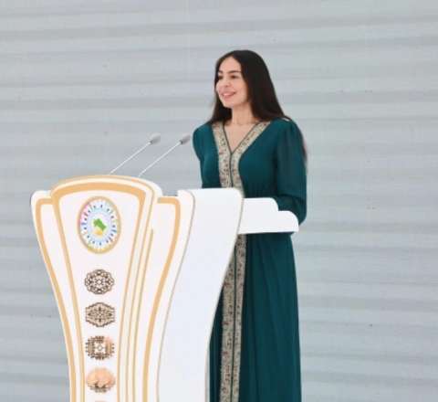 Leyla Əliyeva Türkmənistan səfərindən paylaşım edib -  FOTO