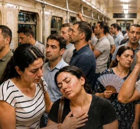 "Qatarda havasızlıqdan boğuluruq" -  Metropolitendən AÇIQLAMA